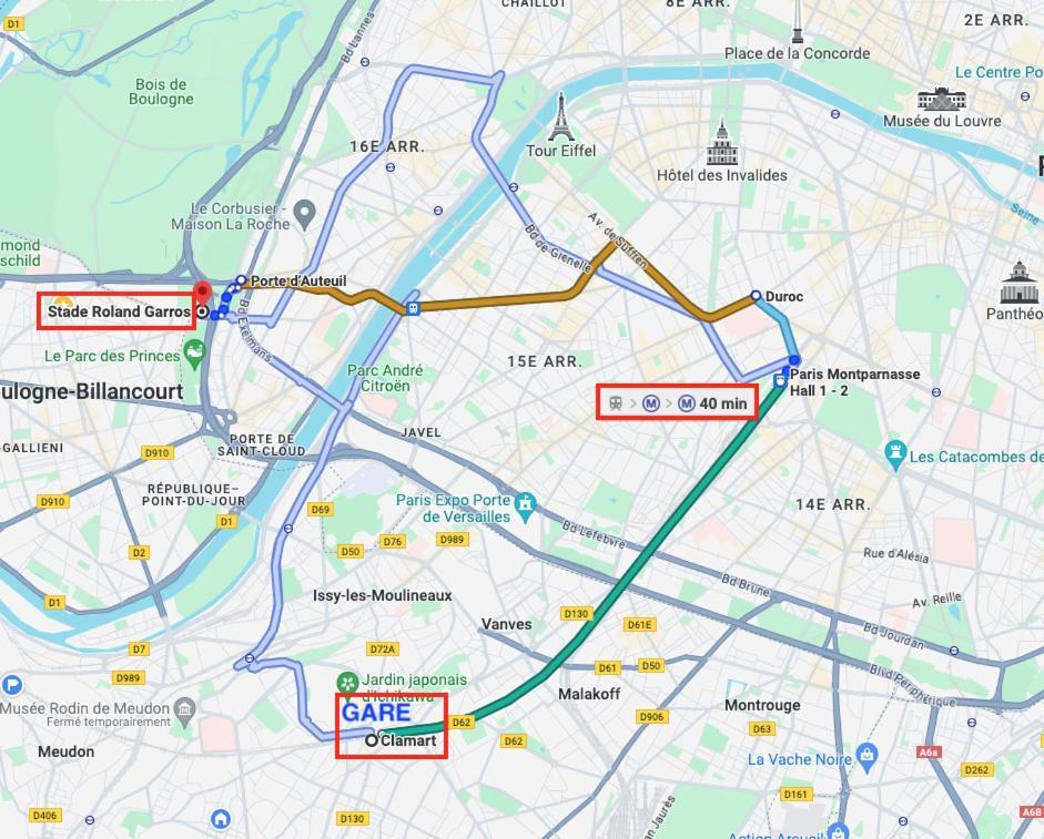 2 Pieces Lumineux Aux Portes De Paris Clamart Εξωτερικό φωτογραφία