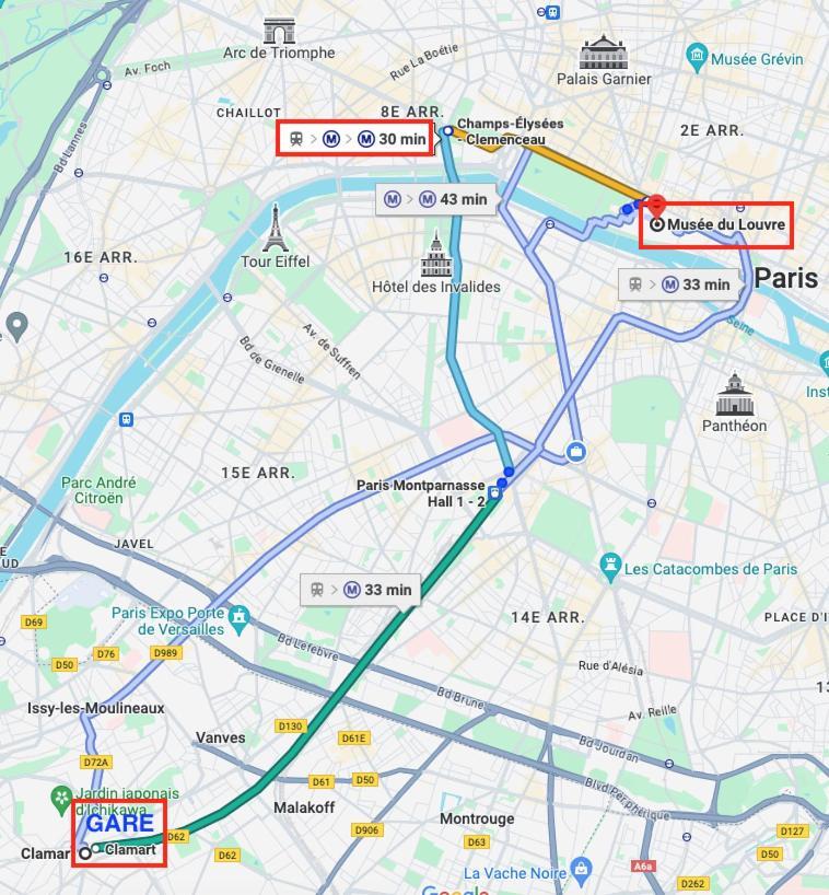 2 Pieces Lumineux Aux Portes De Paris Clamart Εξωτερικό φωτογραφία